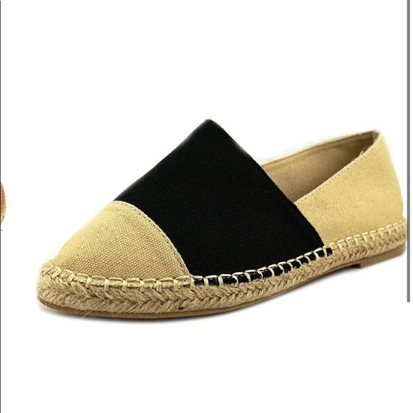 Nicole Miller Canvas Flats - Picture 2 of 5